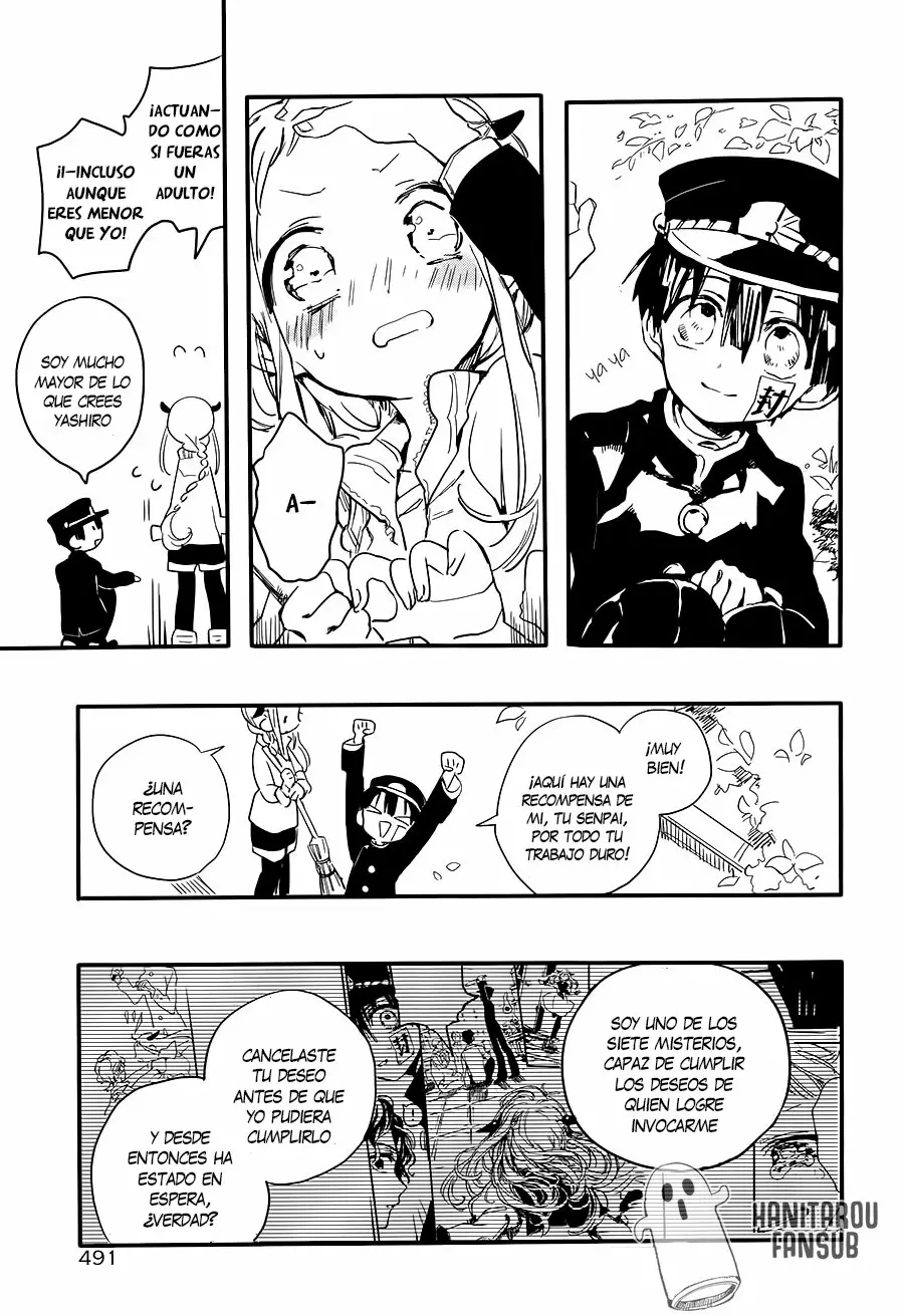 Página 14 — Jibaku Shounen Hanako-kun Capítulo 0.3