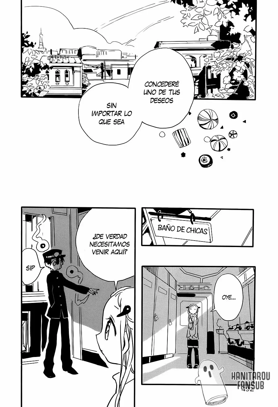 Página 15 — Jibaku Shounen Hanako-kun Capítulo 0.3