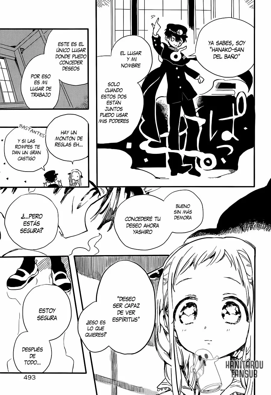 Página 16 — Jibaku Shounen Hanako-kun Capítulo 0.3
