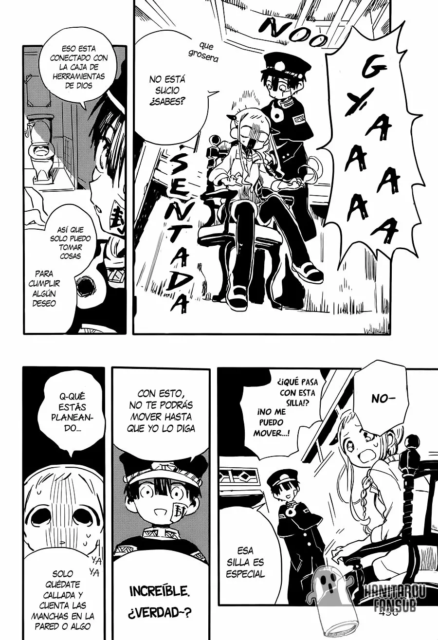 Página 19 — Jibaku Shounen Hanako-kun Capítulo 0.3