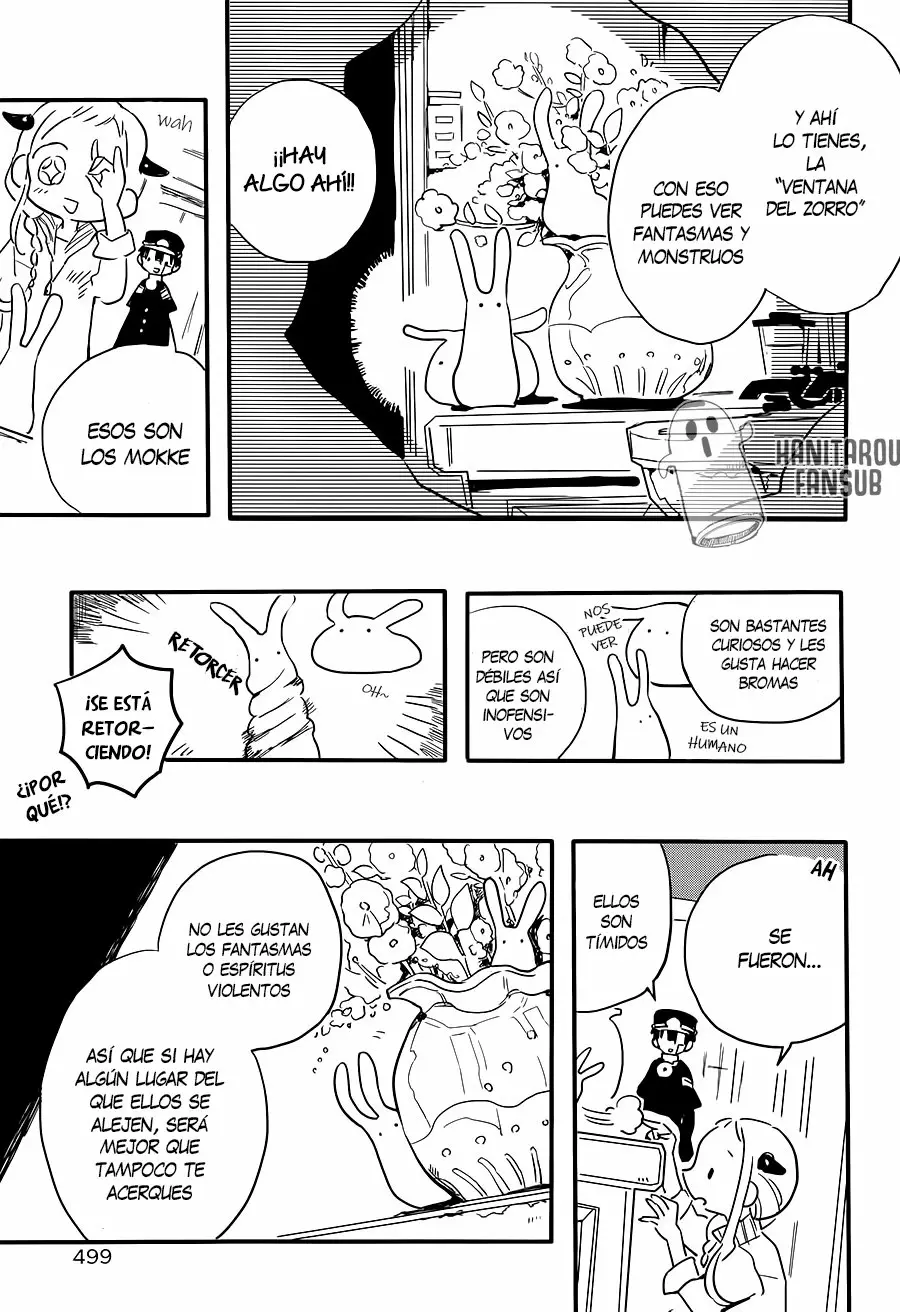 Página 22 — Jibaku Shounen Hanako-kun Capítulo 0.3
