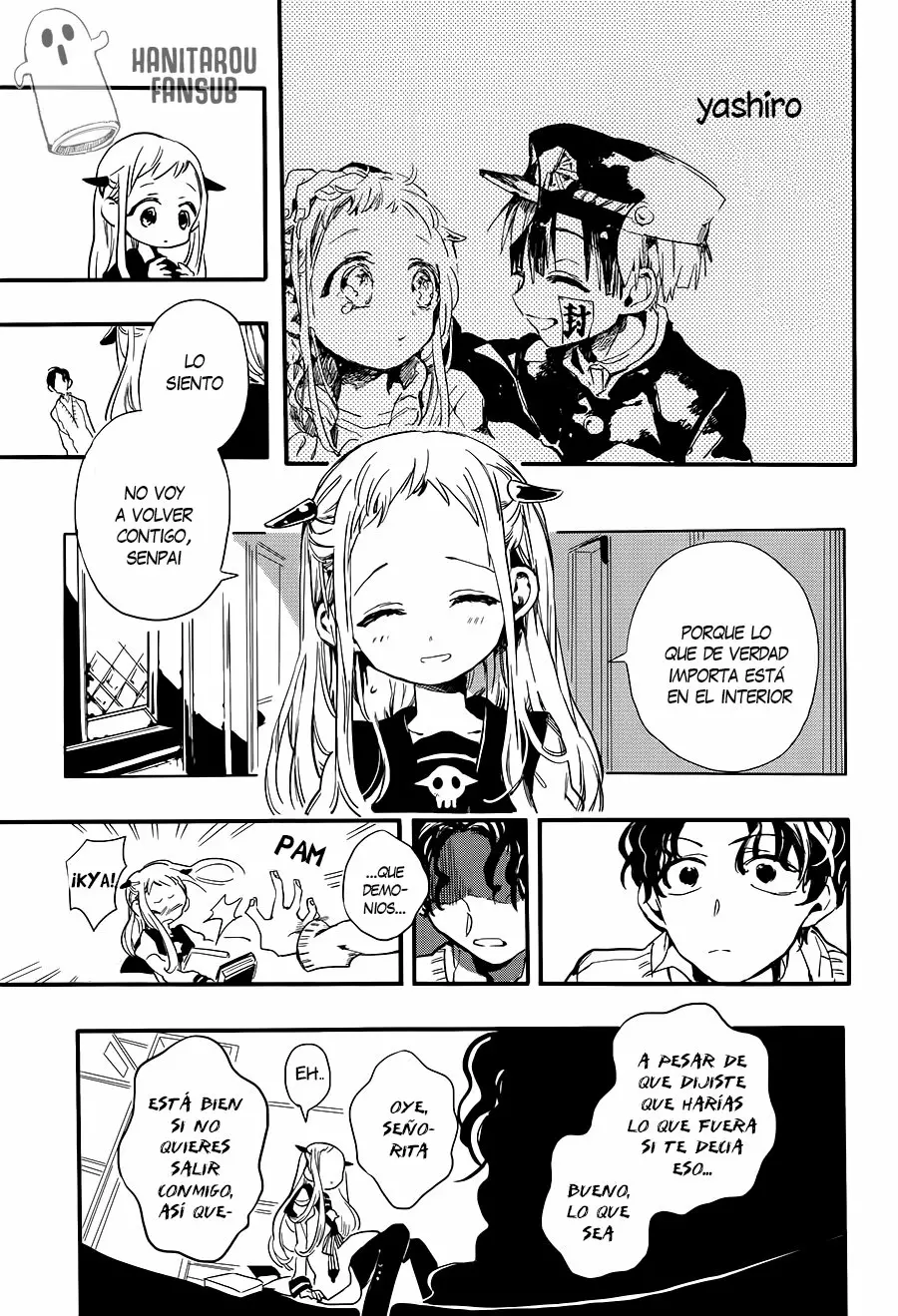 Página 30 — Jibaku Shounen Hanako-kun Capítulo 0.3