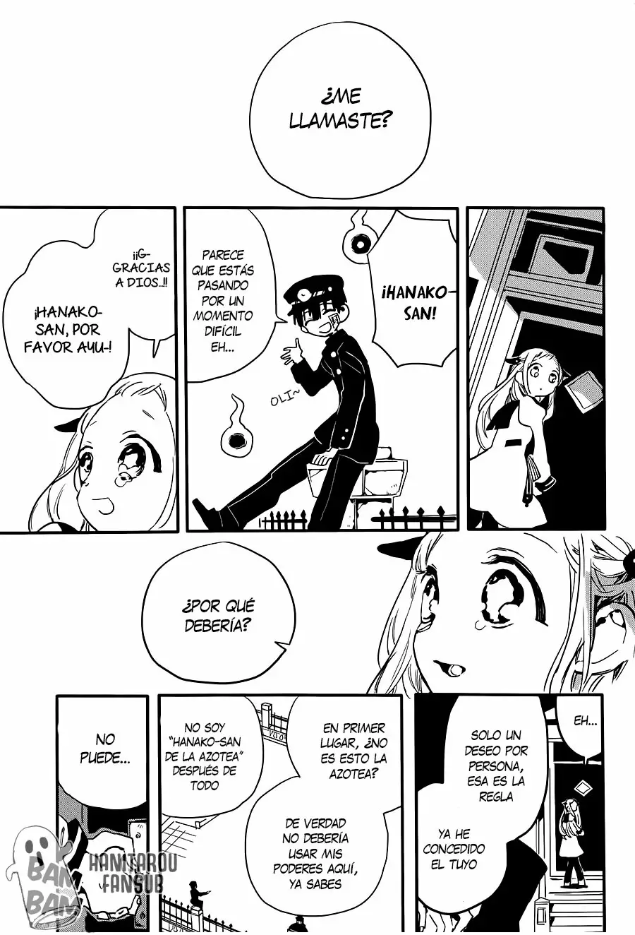Página 36 — Jibaku Shounen Hanako-kun Capítulo 0.3