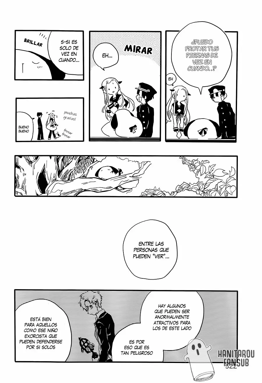 Página 44 — Jibaku Shounen Hanako-kun Capítulo 0.3