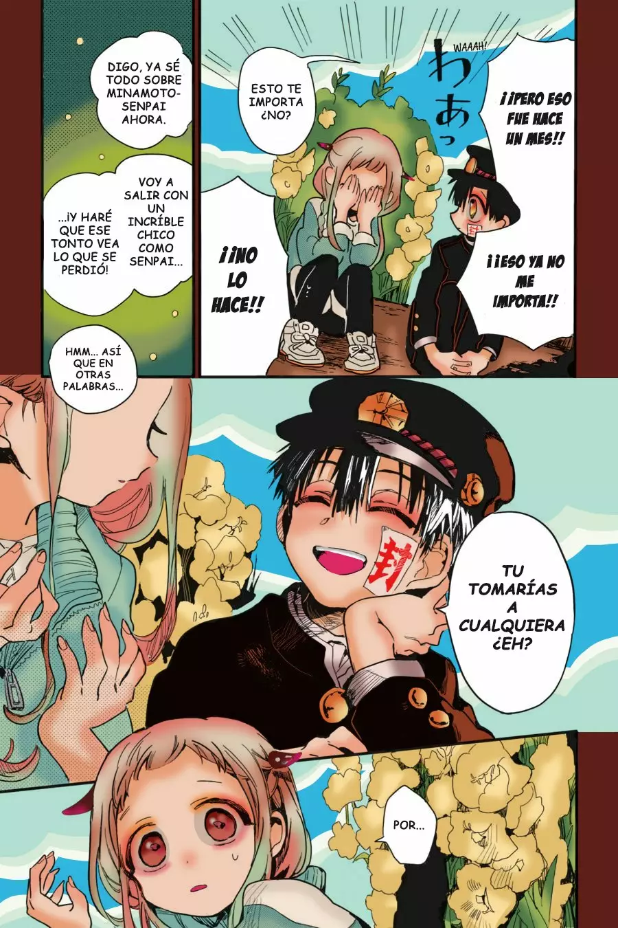 Página 18 — Jibaku Shounen Hanako-kun Capítulo 1.5