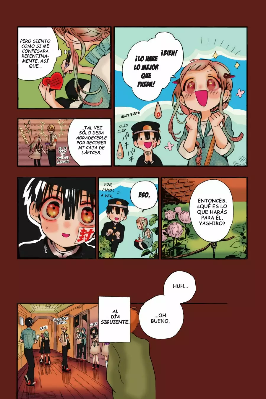 Página 22 — Jibaku Shounen Hanako-kun Capítulo 1.5