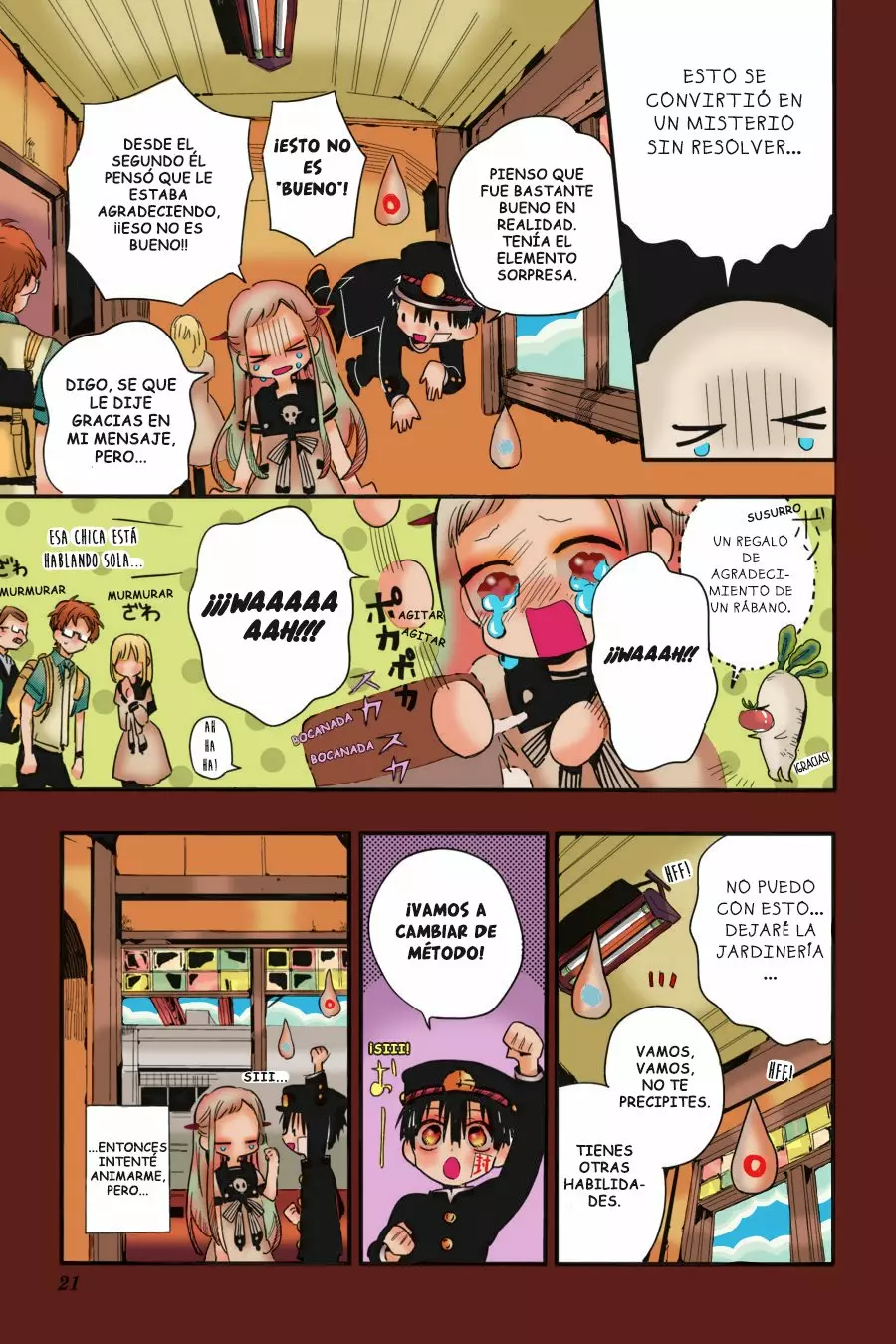 Página 24 — Jibaku Shounen Hanako-kun Capítulo 1.5