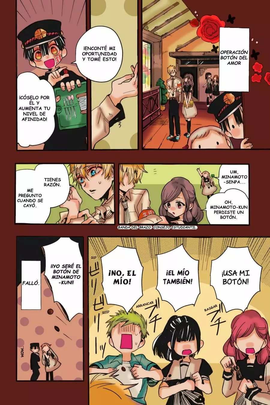 Página 25 — Jibaku Shounen Hanako-kun Capítulo 1.5