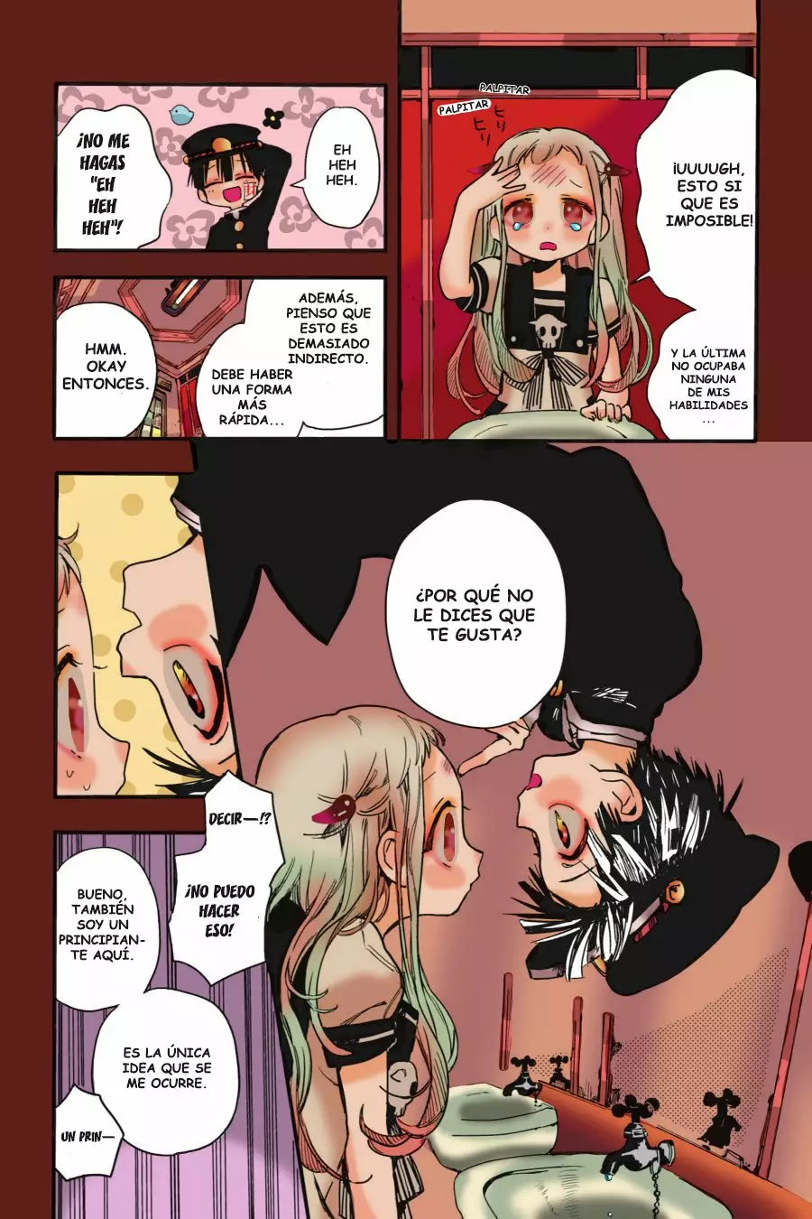 Página 28 — Jibaku Shounen Hanako-kun Capítulo 1.5