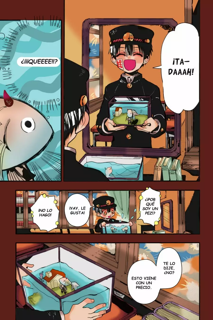 Página 42 — Jibaku Shounen Hanako-kun Capítulo 1.5