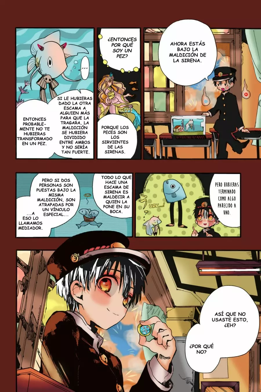 Página 43 — Jibaku Shounen Hanako-kun Capítulo 1.5