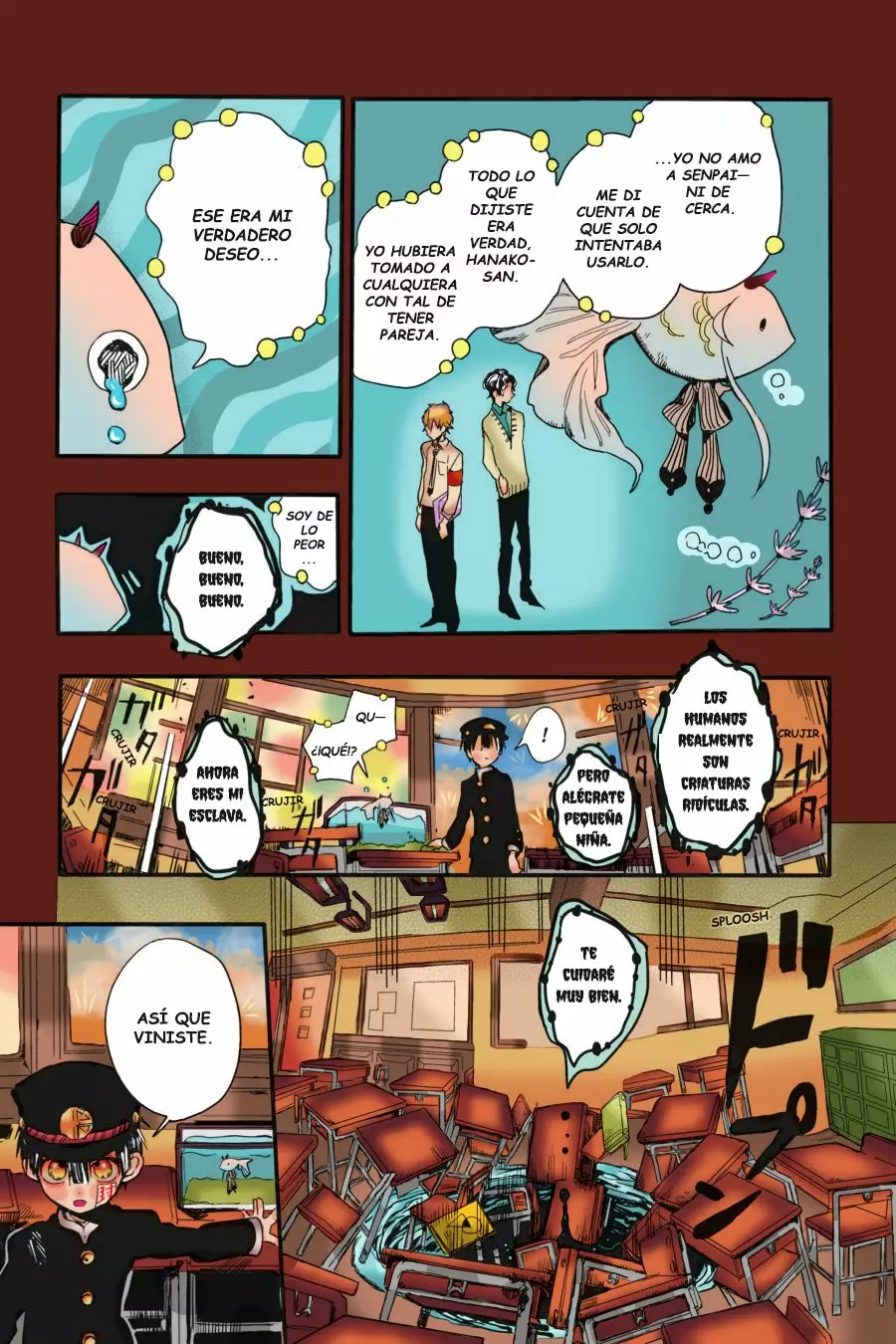 Página 44 — Jibaku Shounen Hanako-kun Capítulo 1.5