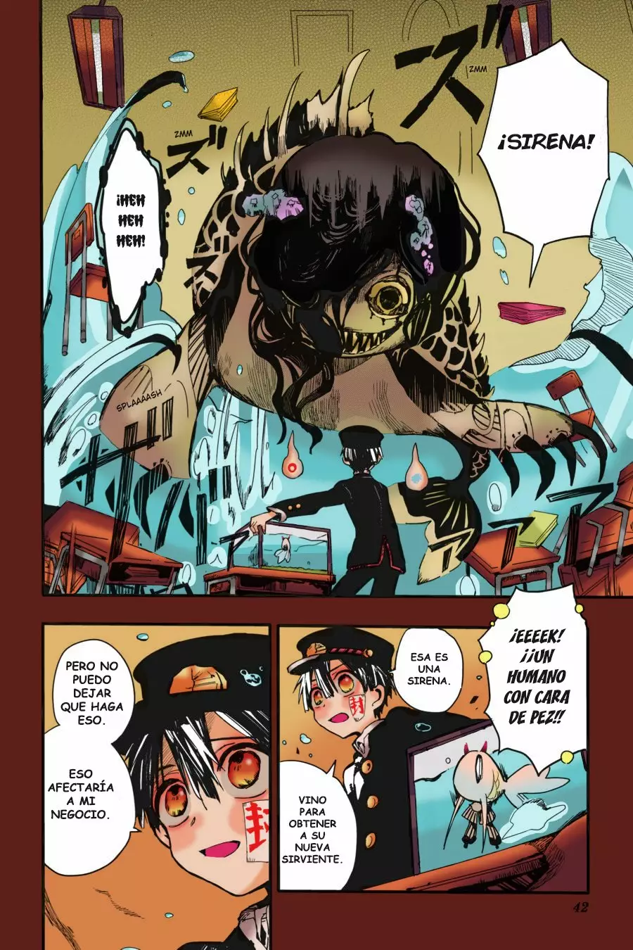 Página 45 — Jibaku Shounen Hanako-kun Capítulo 1.5