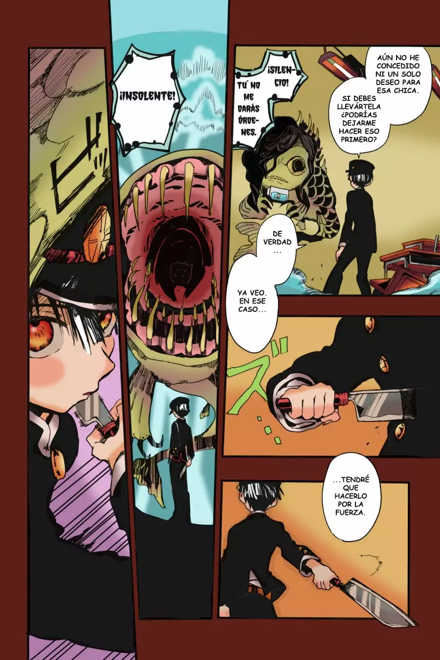 Página 47 — Jibaku Shounen Hanako-kun Capítulo 1.5