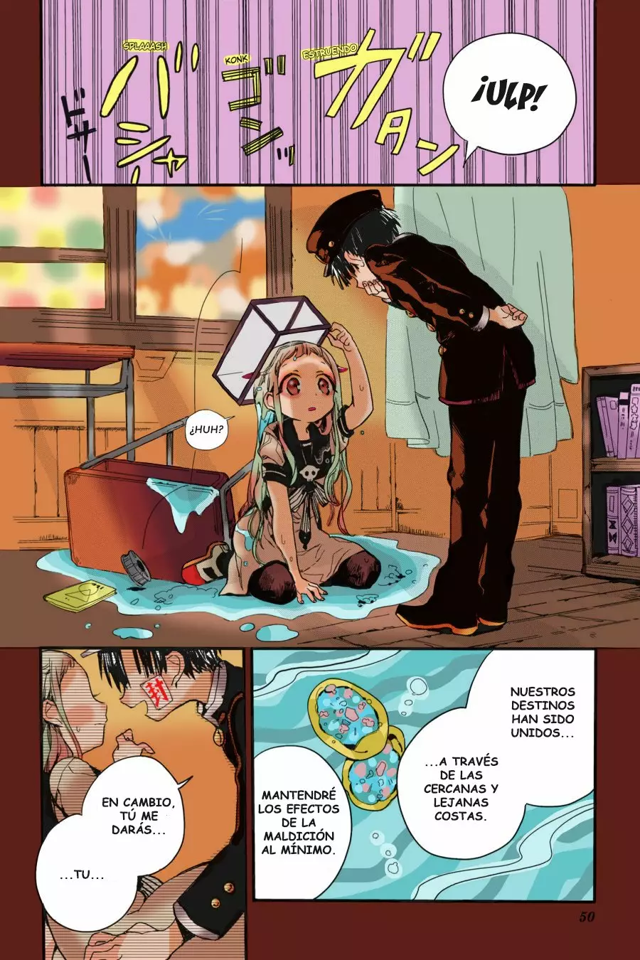 Página 53 — Jibaku Shounen Hanako-kun Capítulo 1.5