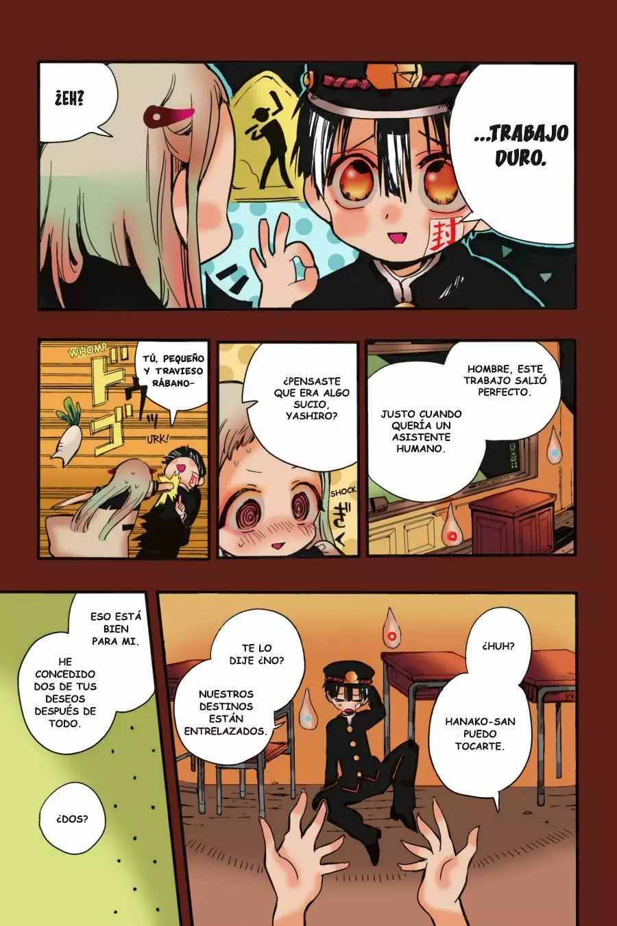 Página 54 — Jibaku Shounen Hanako-kun Capítulo 1.5