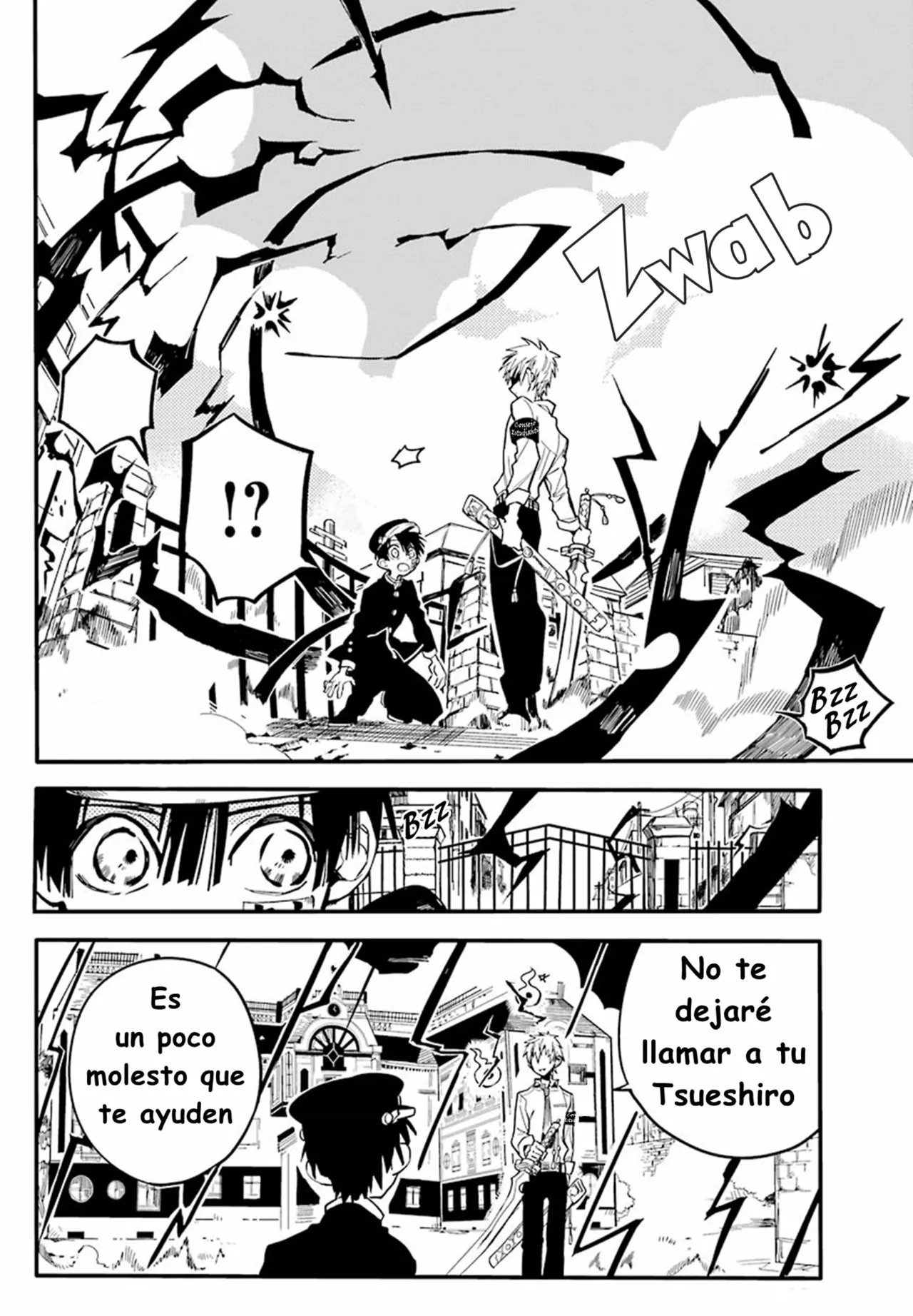Página 11 — Jibaku Shounen Hanako-kun Capítulo 10
