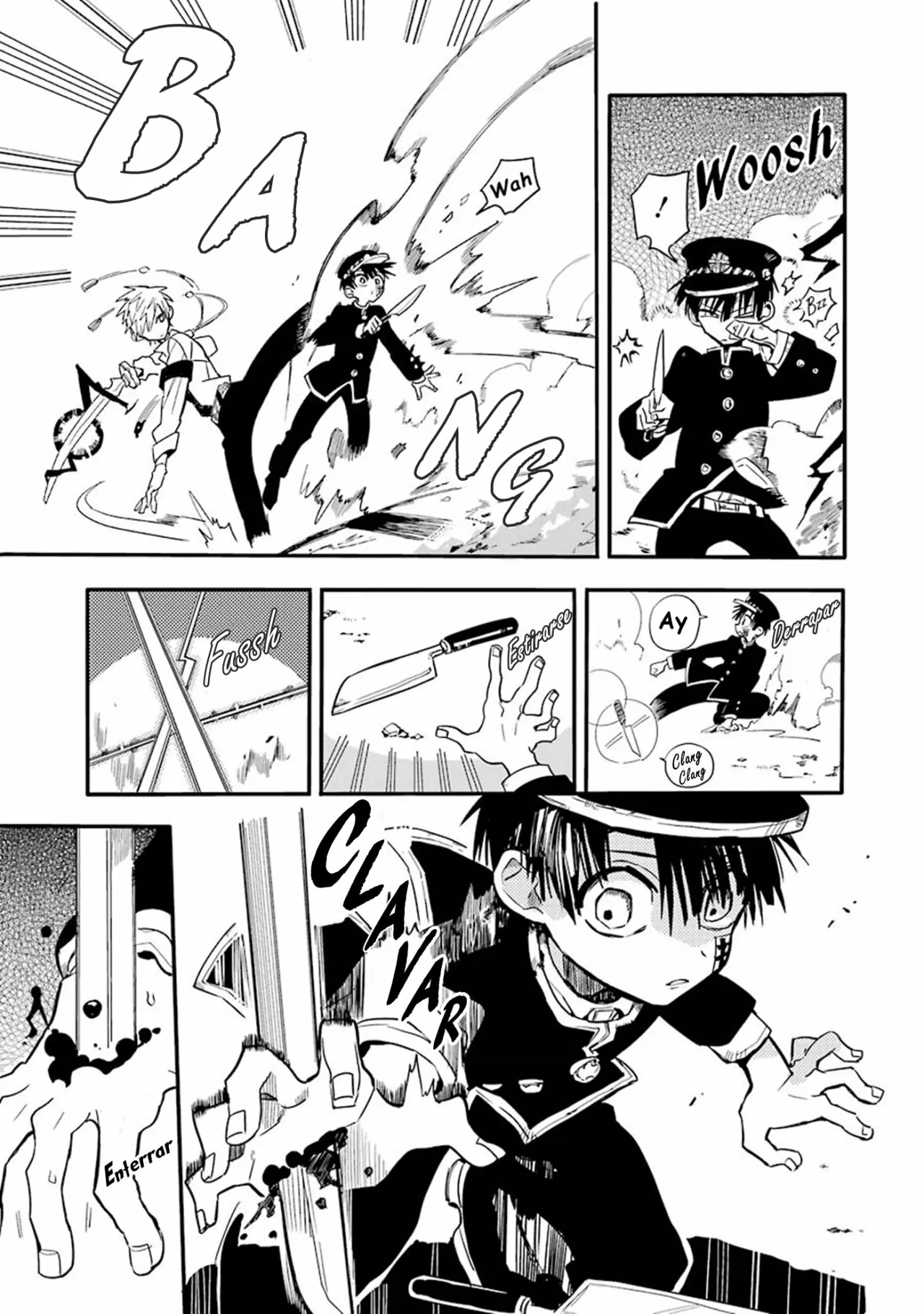 Página 16 — Jibaku Shounen Hanako-kun Capítulo 10