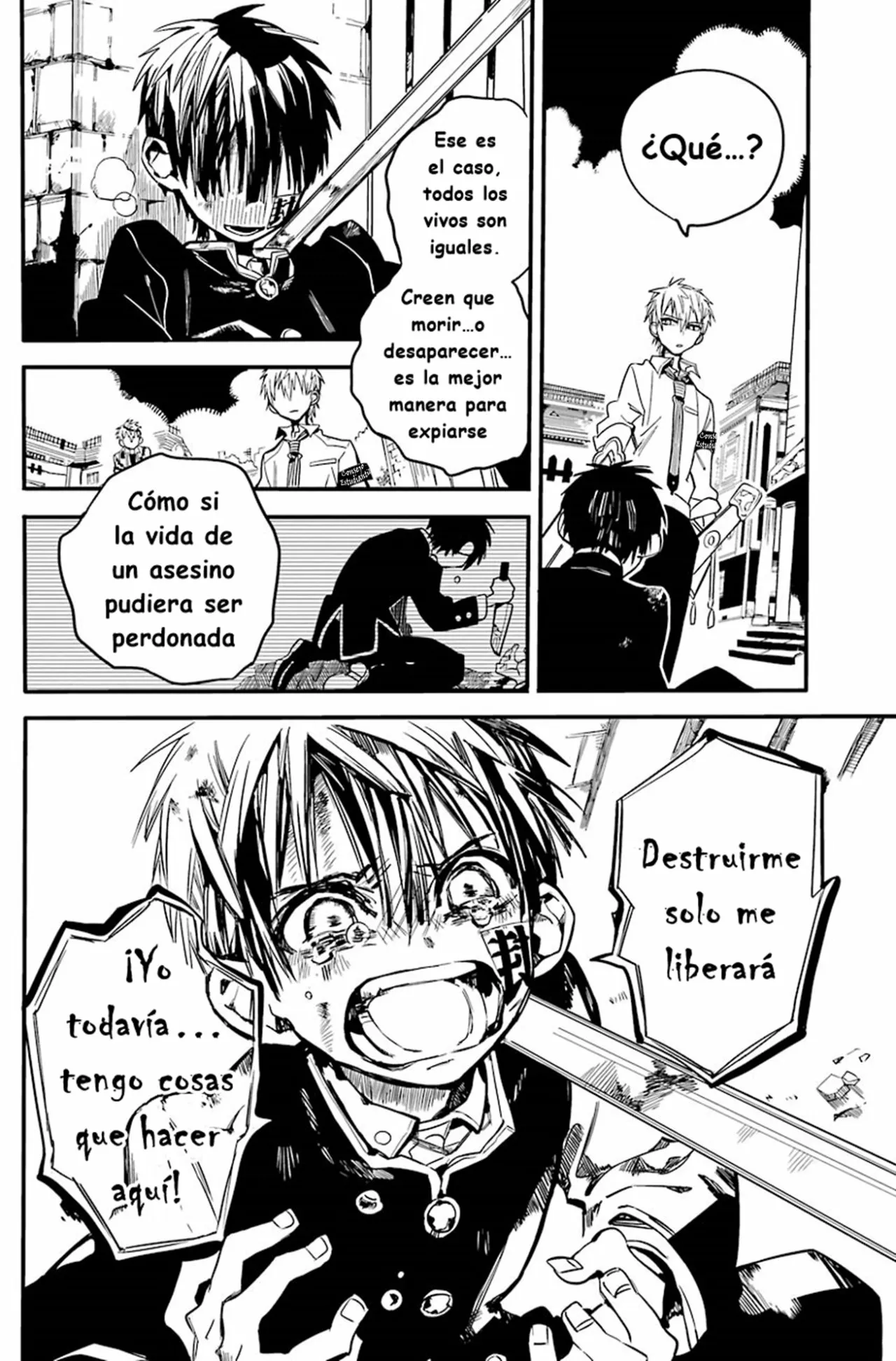 Página 21 — Jibaku Shounen Hanako-kun Capítulo 10