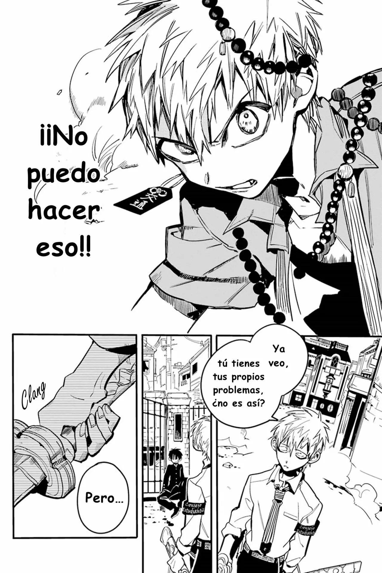 Página 23 — Jibaku Shounen Hanako-kun Capítulo 10