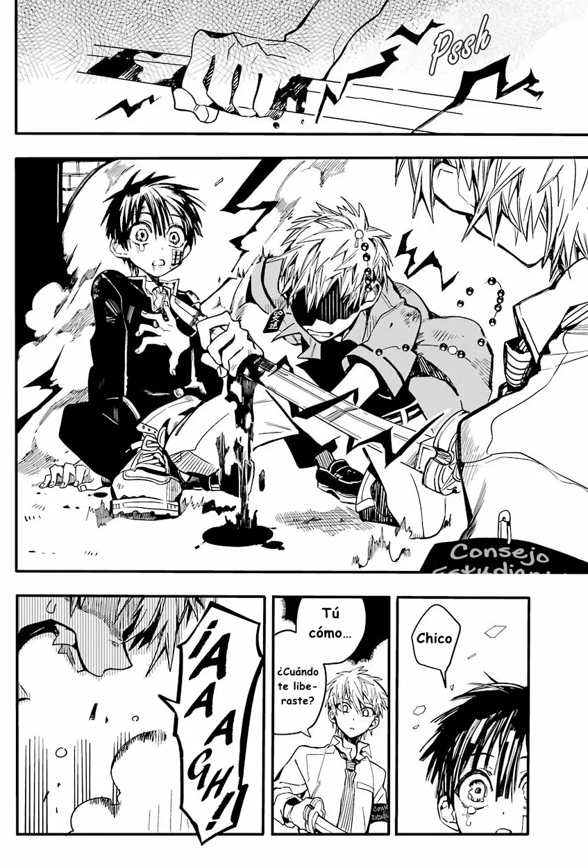 Página 25 — Jibaku Shounen Hanako-kun Capítulo 10