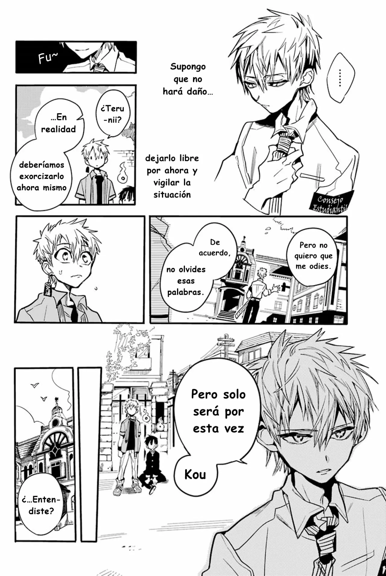 Página 29 — Jibaku Shounen Hanako-kun Capítulo 10