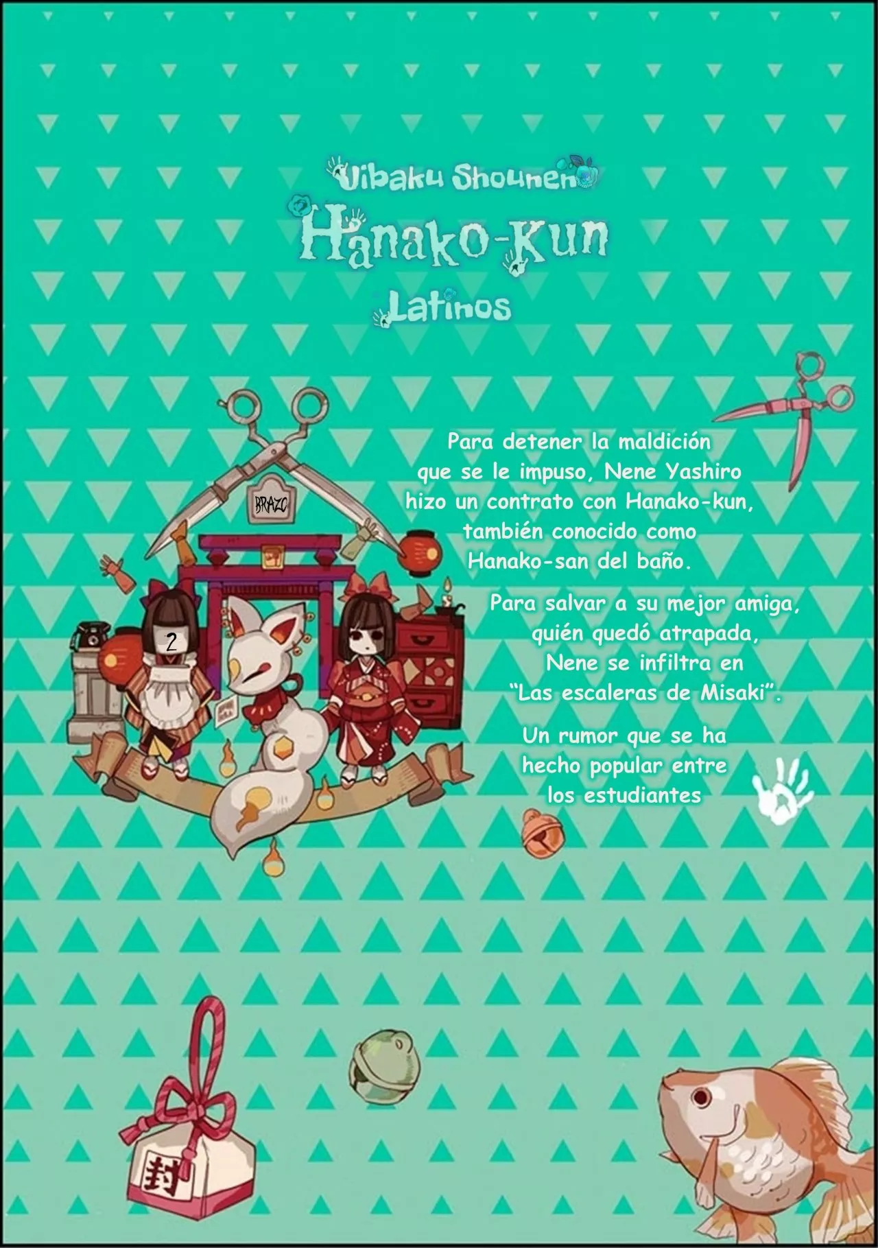 Página 37 — Jibaku Shounen Hanako-kun Capítulo 10