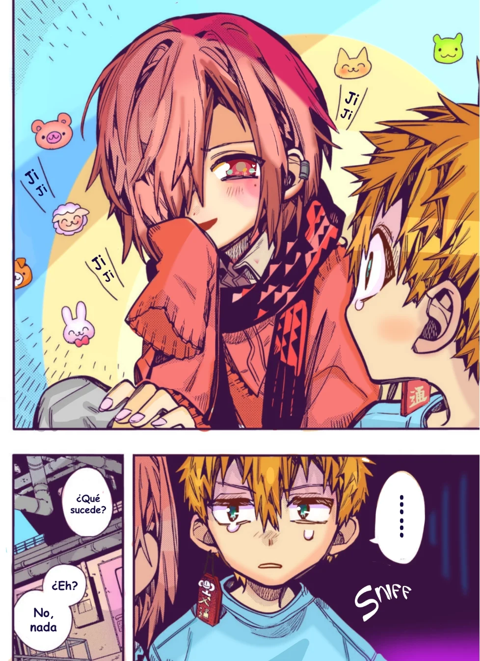 Página 9 — Jibaku Shounen Hanako-kun Capítulo 100