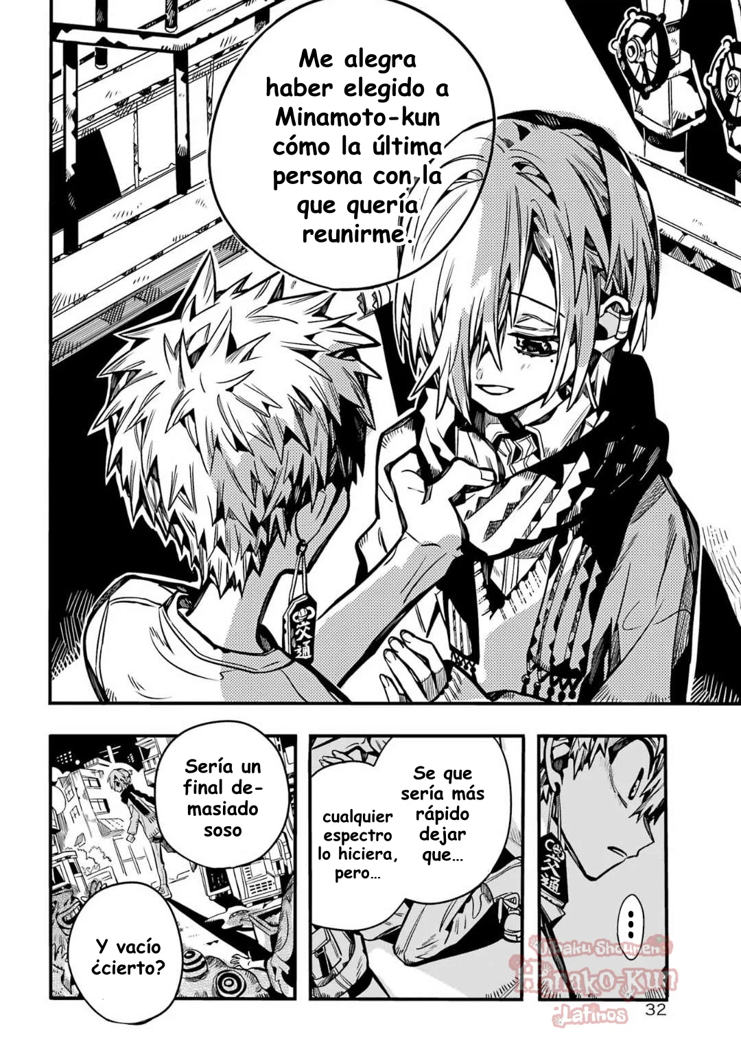 Página 11 — Jibaku Shounen Hanako-kun Capítulo 100
