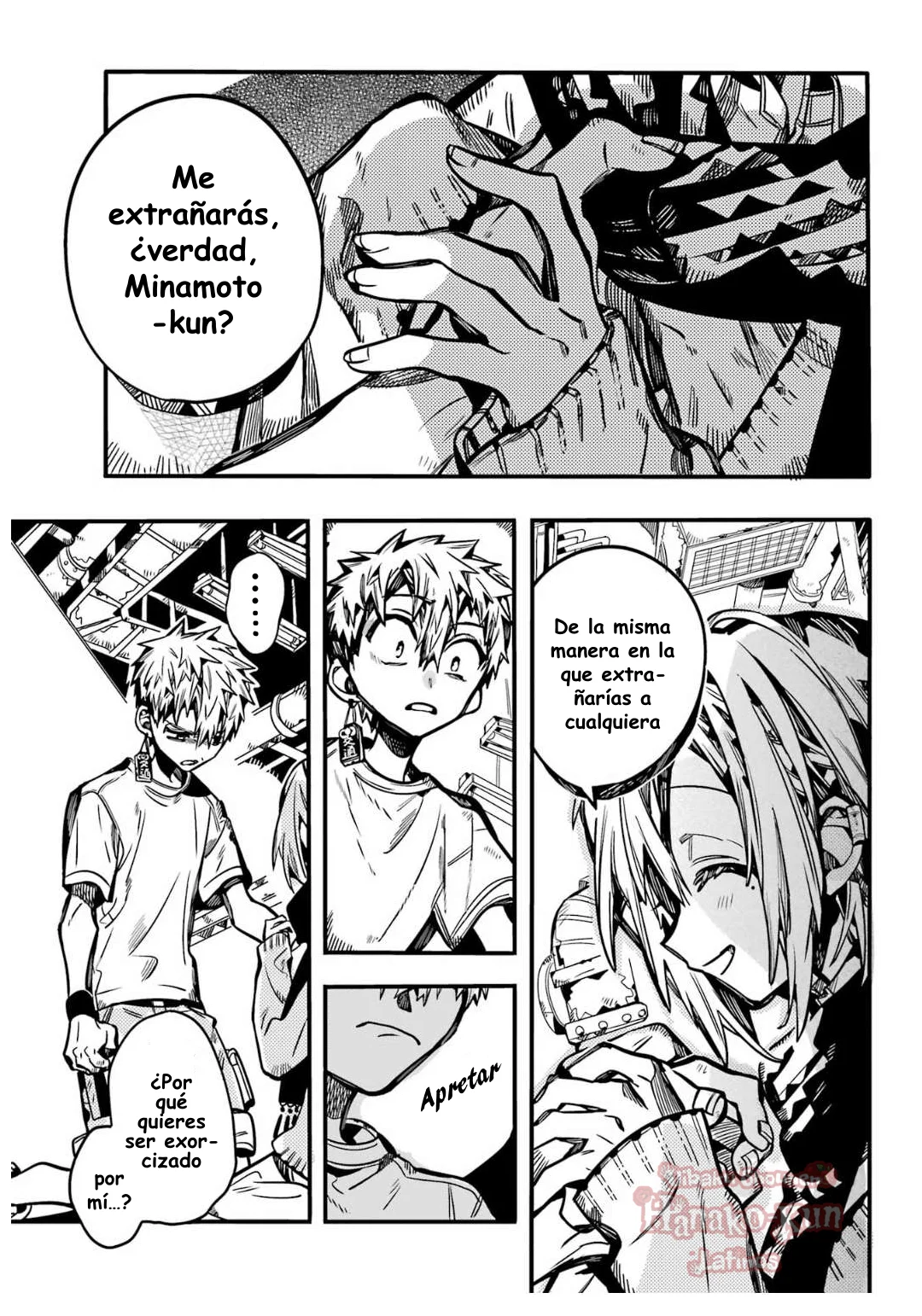 Página 12 — Jibaku Shounen Hanako-kun Capítulo 100