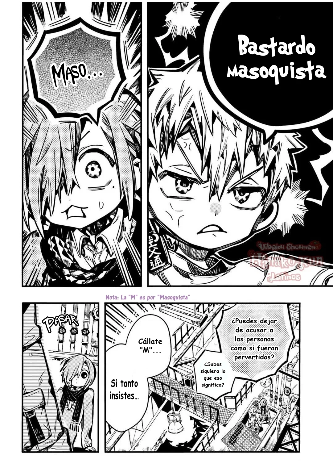 Página 13 — Jibaku Shounen Hanako-kun Capítulo 100