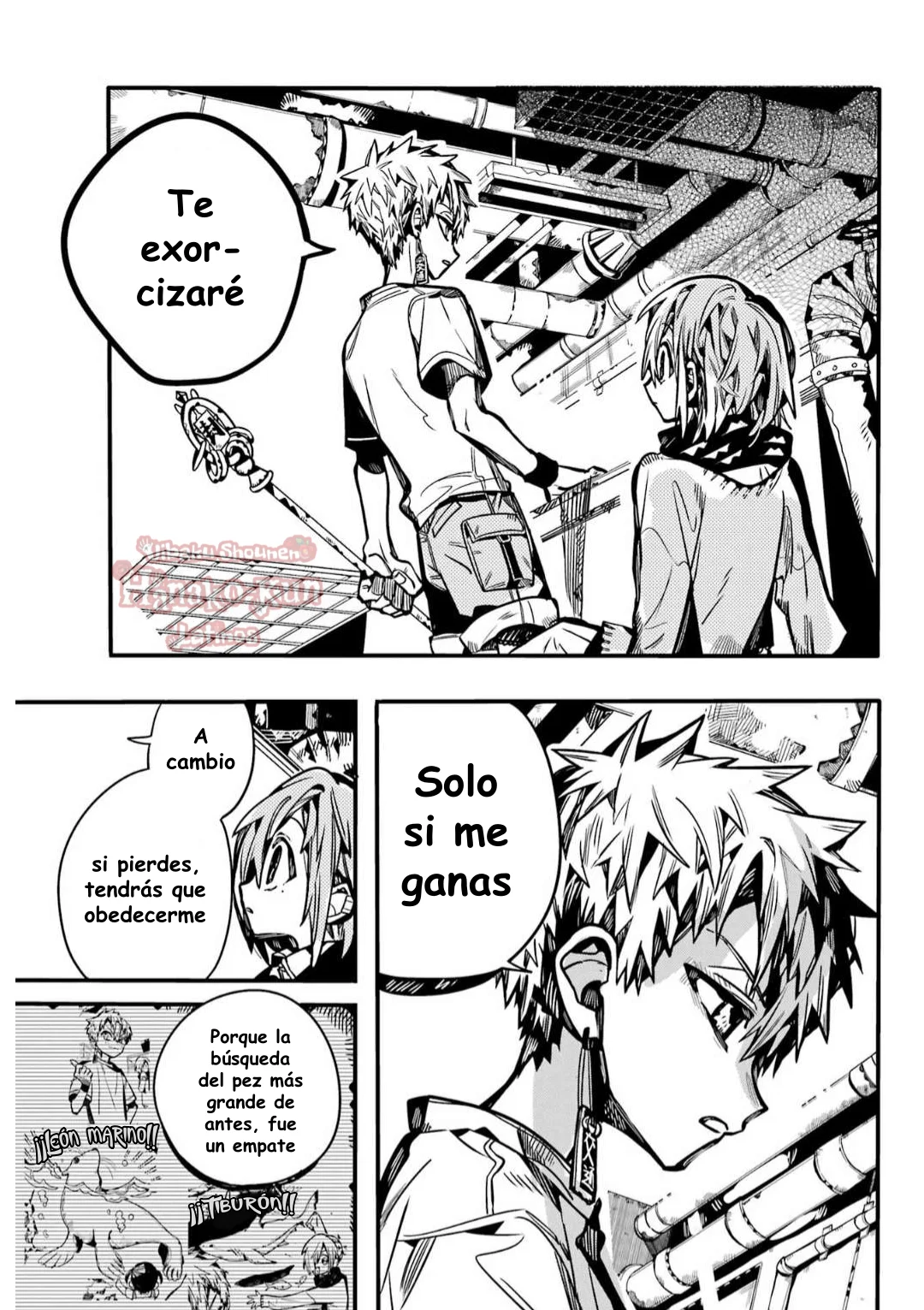 Página 14 — Jibaku Shounen Hanako-kun Capítulo 100