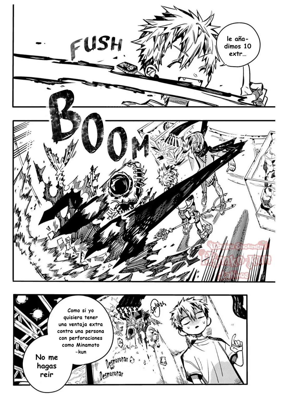 Página 17 — Jibaku Shounen Hanako-kun Capítulo 100