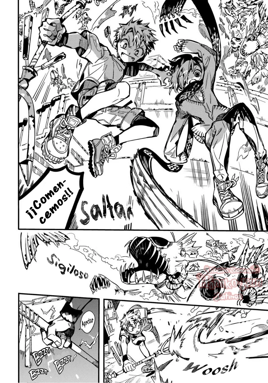 Página 19 — Jibaku Shounen Hanako-kun Capítulo 100