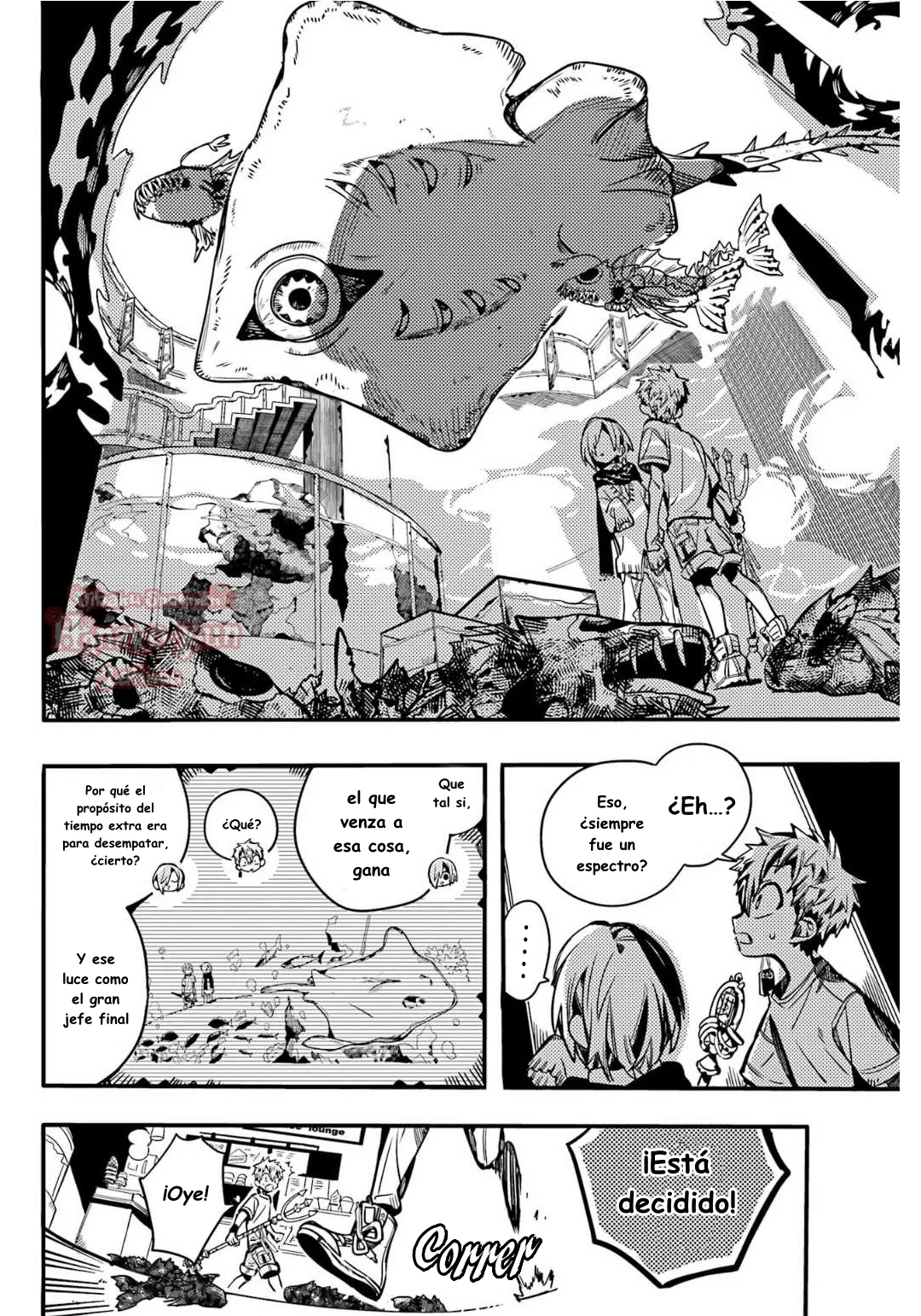 Página 23 — Jibaku Shounen Hanako-kun Capítulo 100
