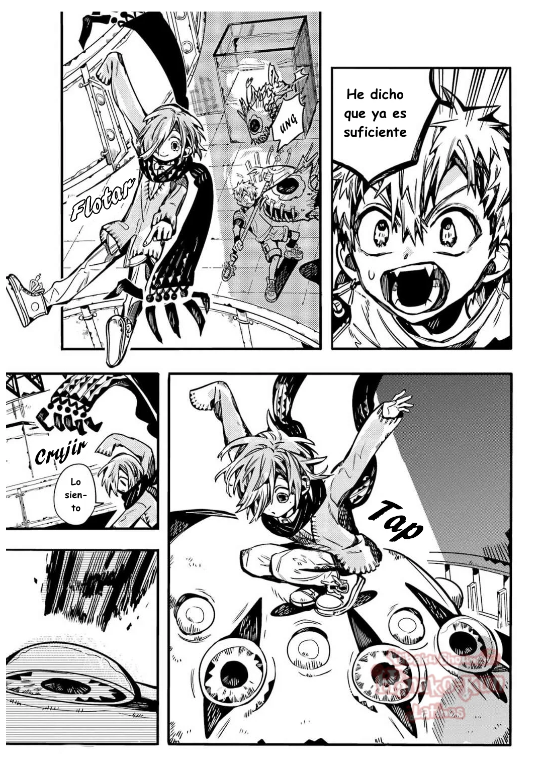Página 24 — Jibaku Shounen Hanako-kun Capítulo 100