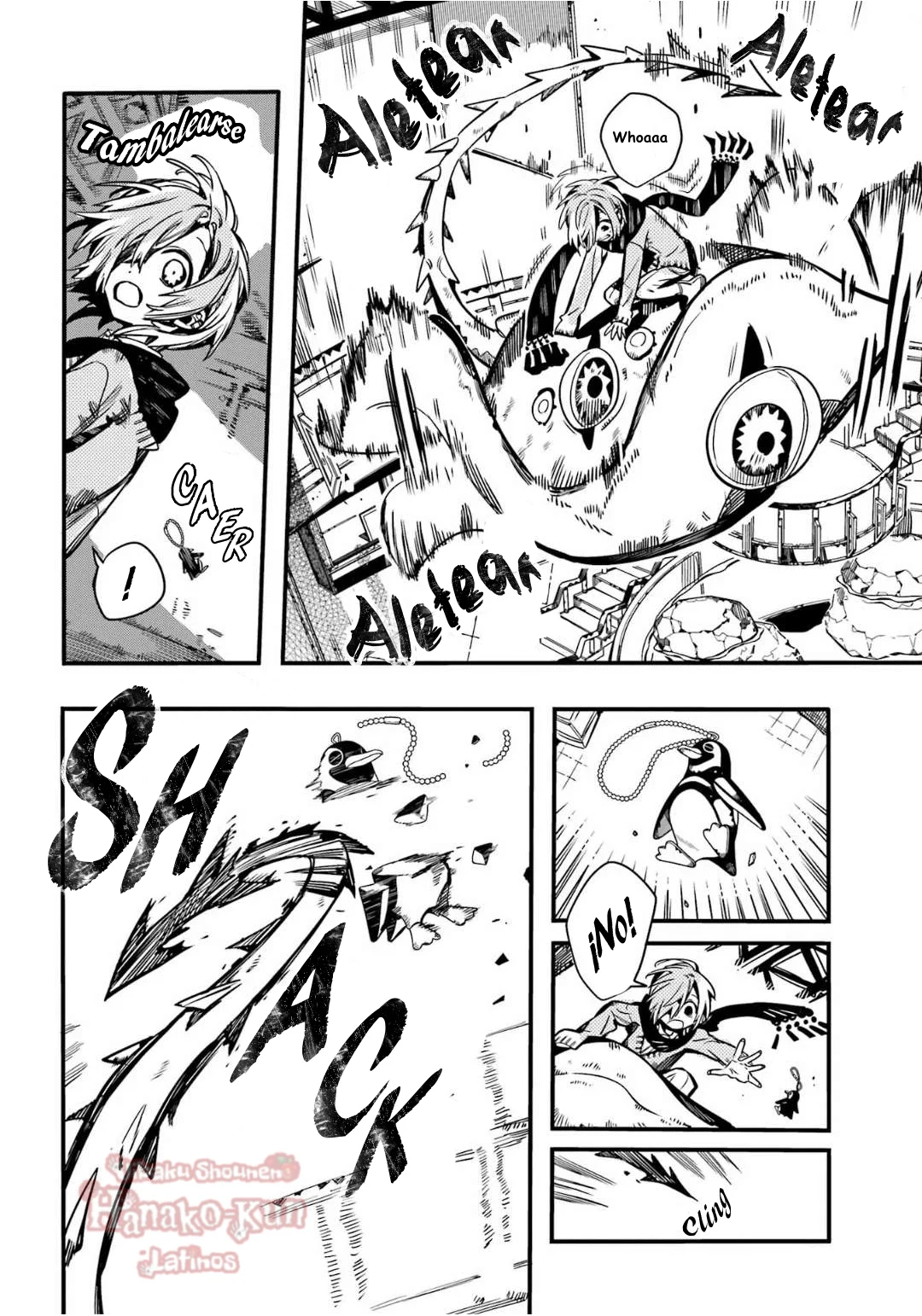 Página 25 — Jibaku Shounen Hanako-kun Capítulo 100