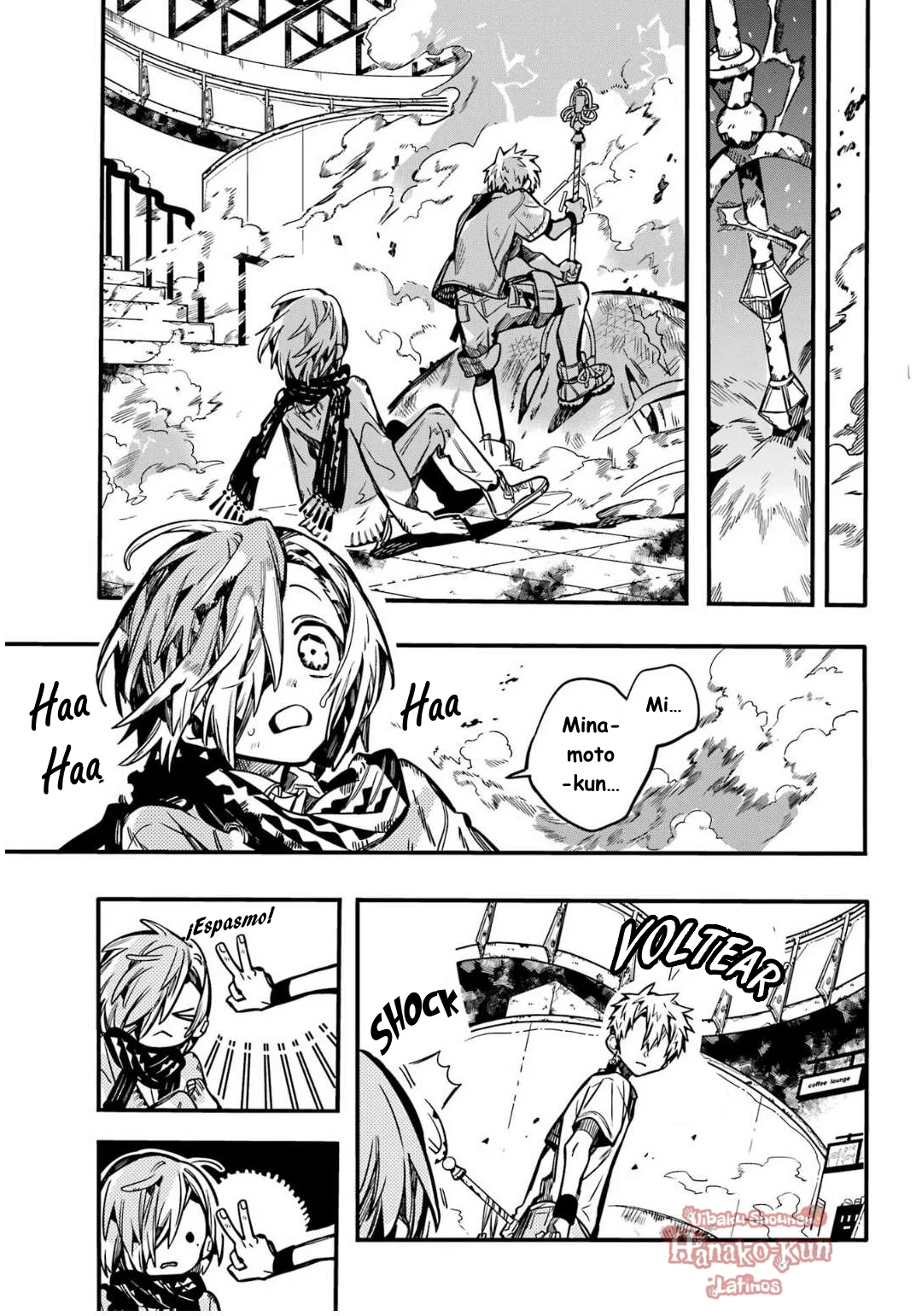 Página 32 — Jibaku Shounen Hanako-kun Capítulo 100