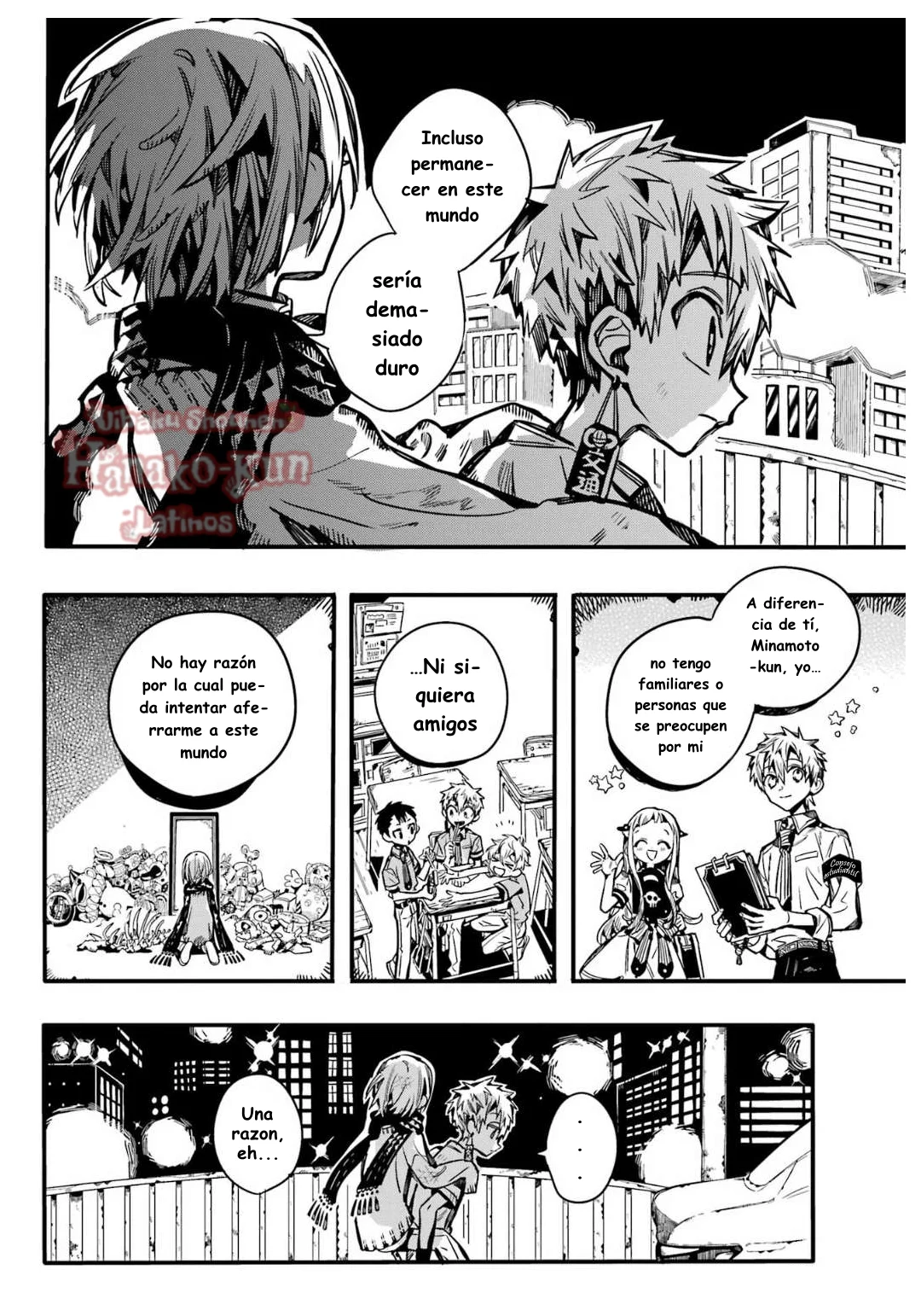 Página 37 — Jibaku Shounen Hanako-kun Capítulo 100