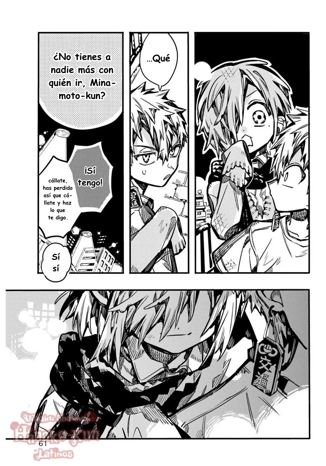 Página 40 — Jibaku Shounen Hanako-kun Capítulo 100