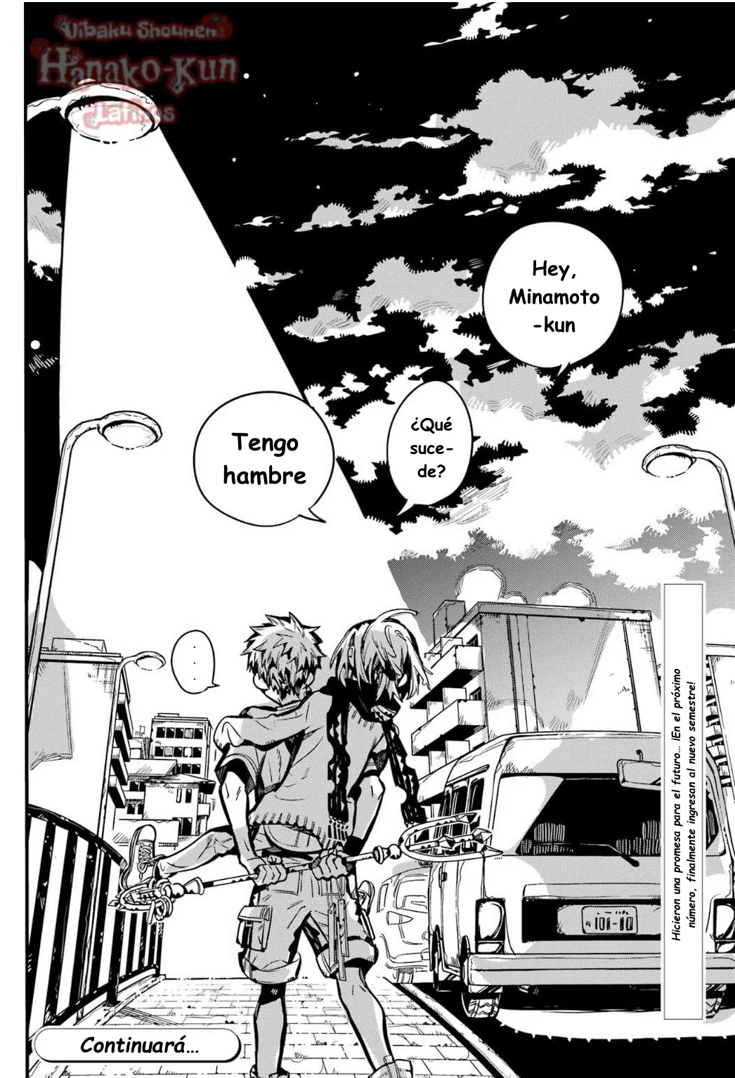 Página 41 — Jibaku Shounen Hanako-kun Capítulo 100