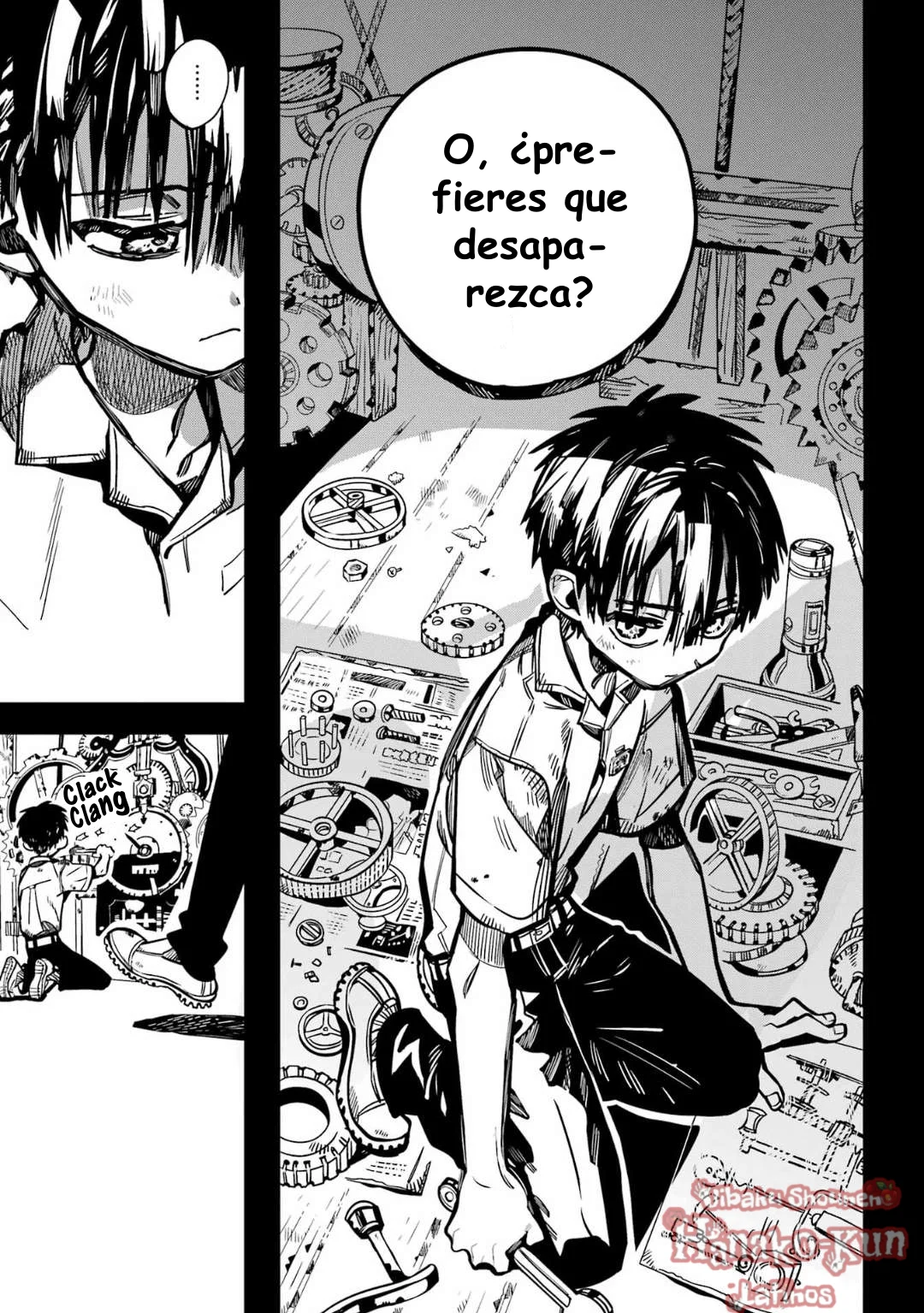 Página 9 — Jibaku Shounen Hanako-kun Capítulo 101
