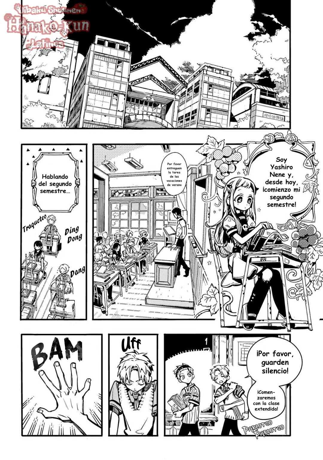 Página 11 — Jibaku Shounen Hanako-kun Capítulo 101