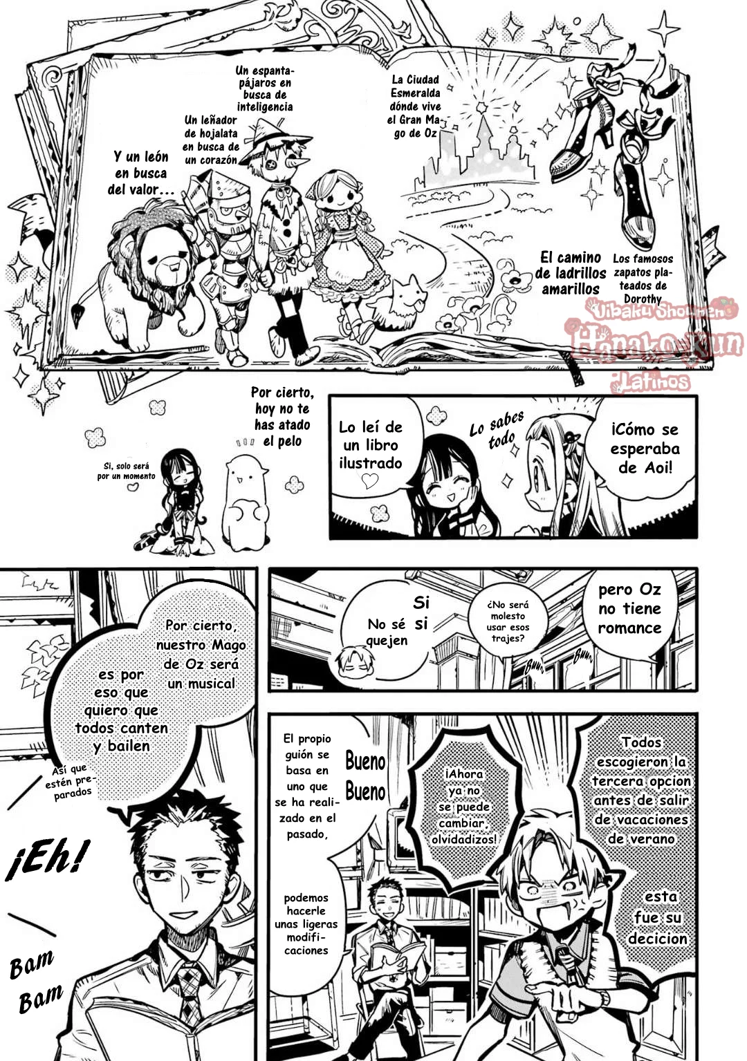 Página 14 — Jibaku Shounen Hanako-kun Capítulo 101