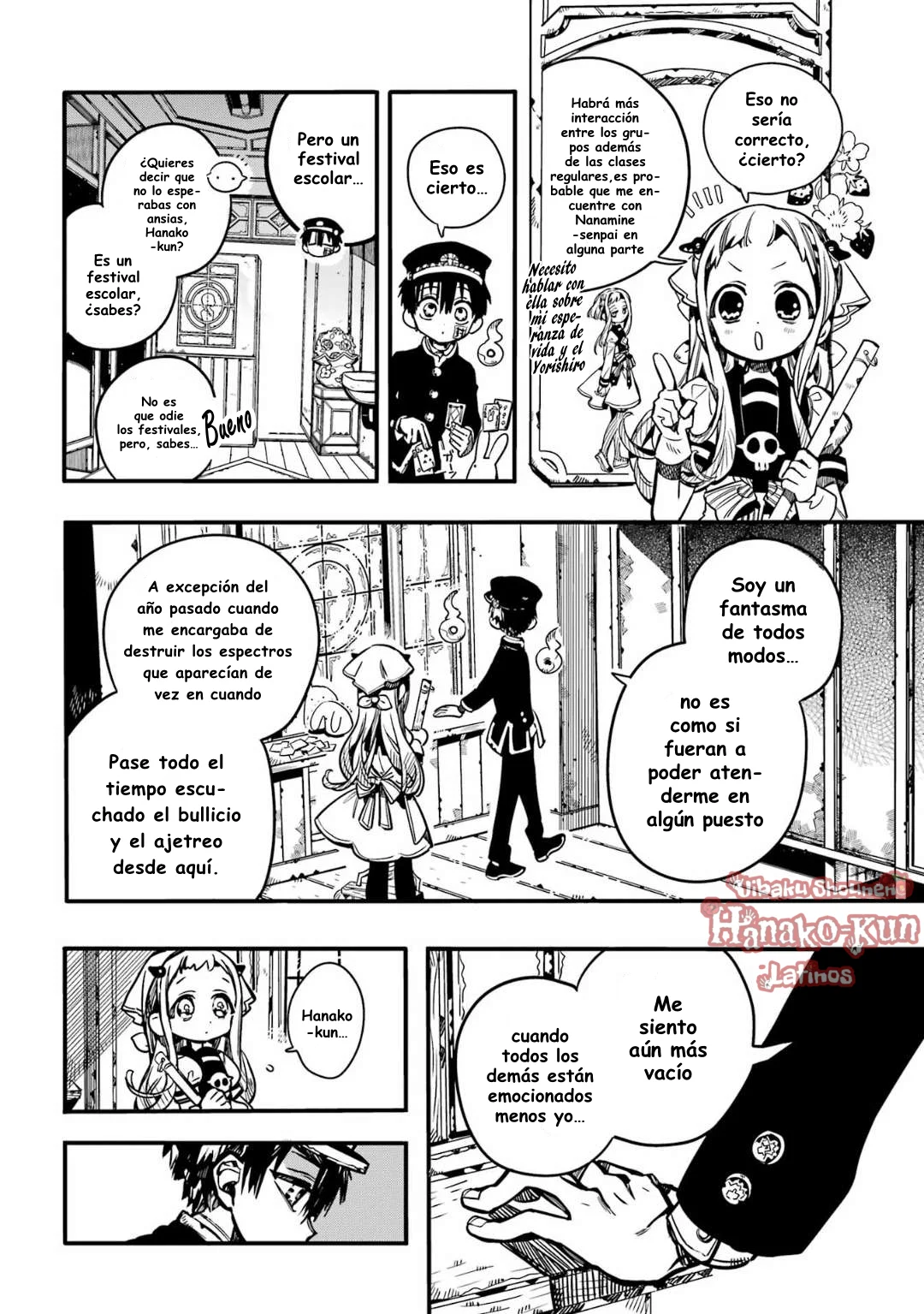 Página 19 — Jibaku Shounen Hanako-kun Capítulo 101