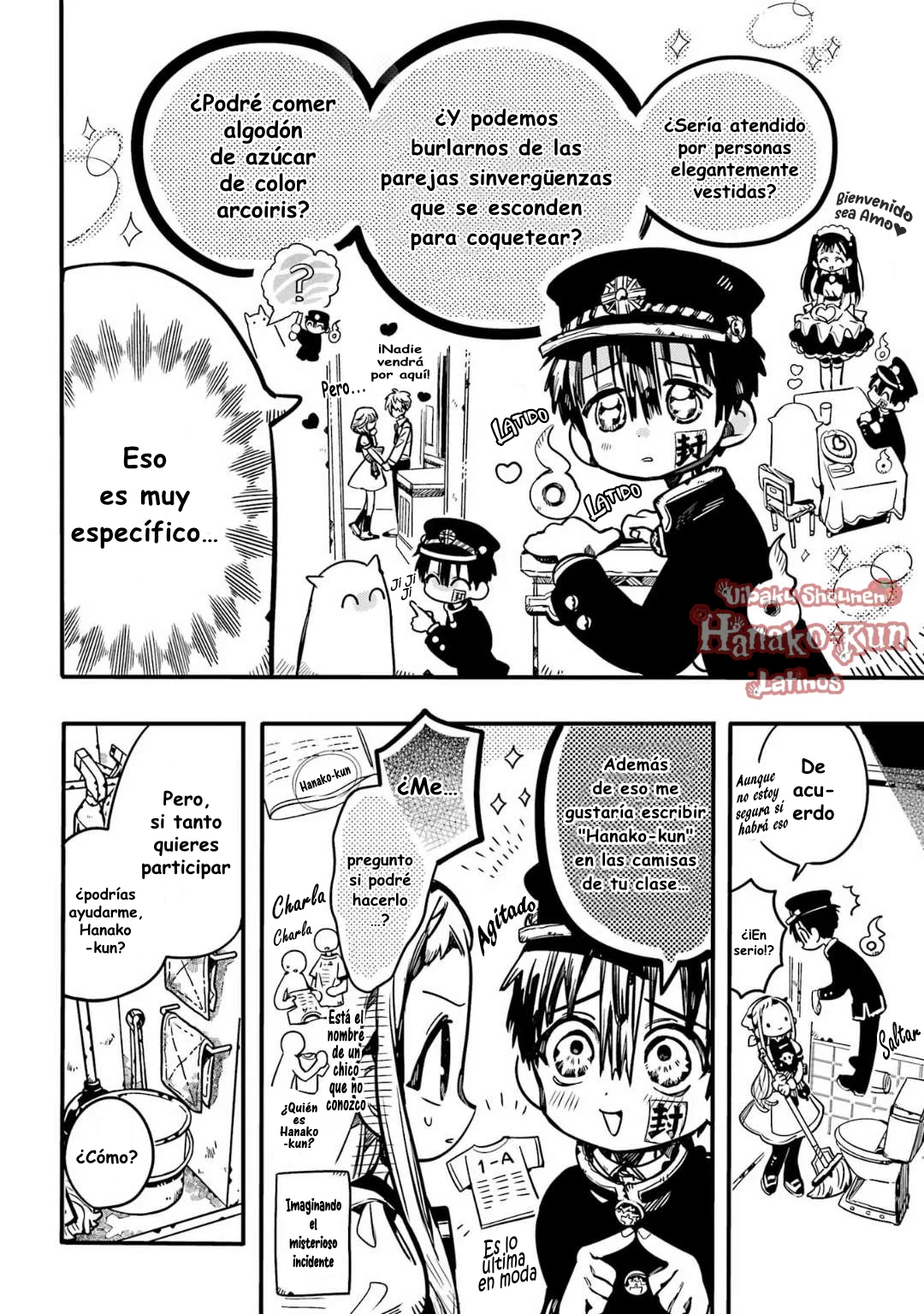 Página 21 — Jibaku Shounen Hanako-kun Capítulo 101
