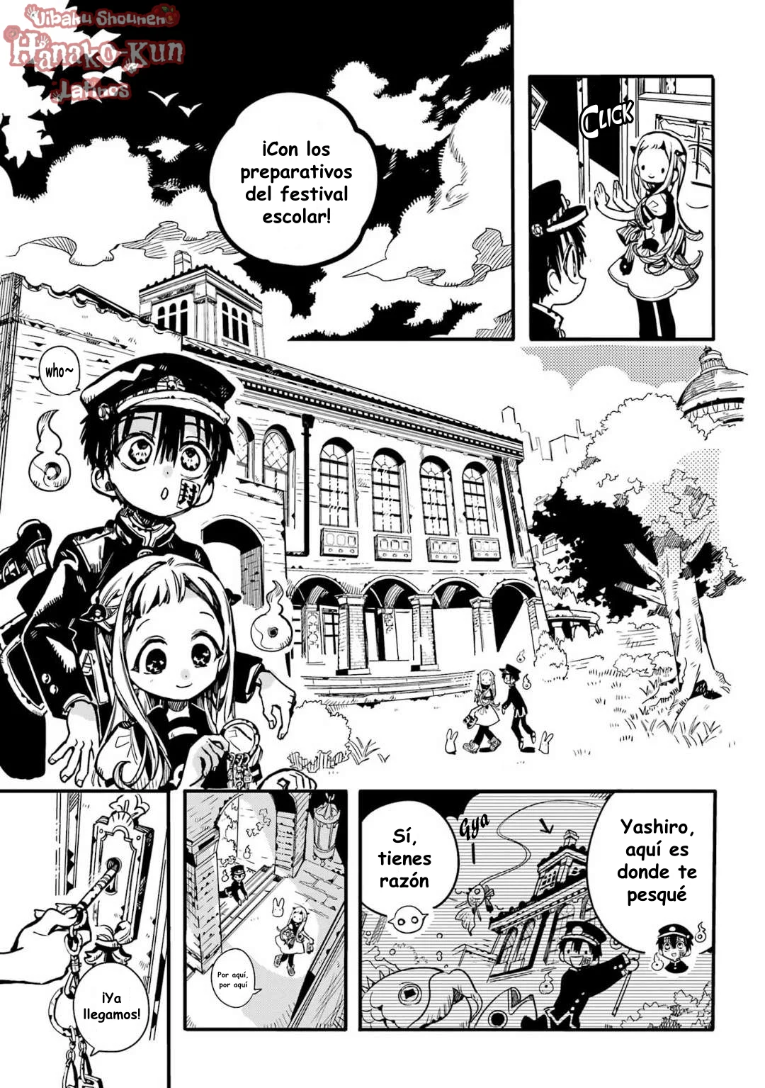 Página 22 — Jibaku Shounen Hanako-kun Capítulo 101