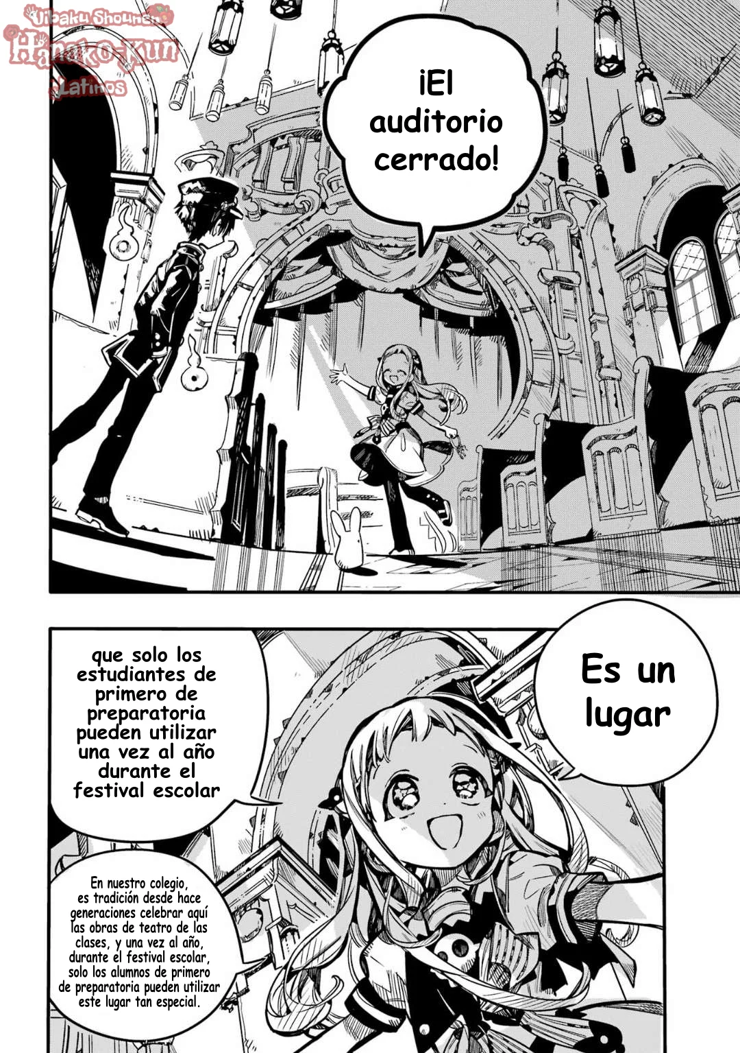 Página 23 — Jibaku Shounen Hanako-kun Capítulo 101
