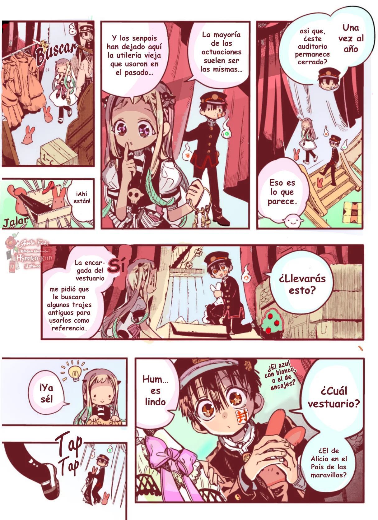 Página 24 — Jibaku Shounen Hanako-kun Capítulo 101