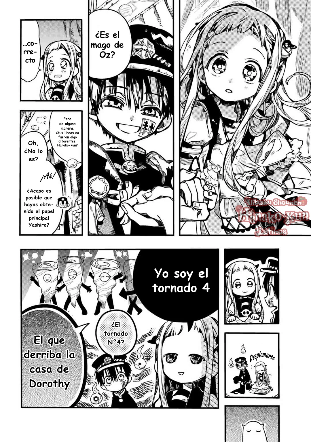 Página 29 — Jibaku Shounen Hanako-kun Capítulo 101